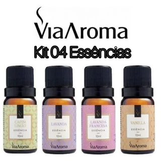 Kit Essência para Difusor Aromatizador umidificador elétrico Via Aroma Kit a Escolher