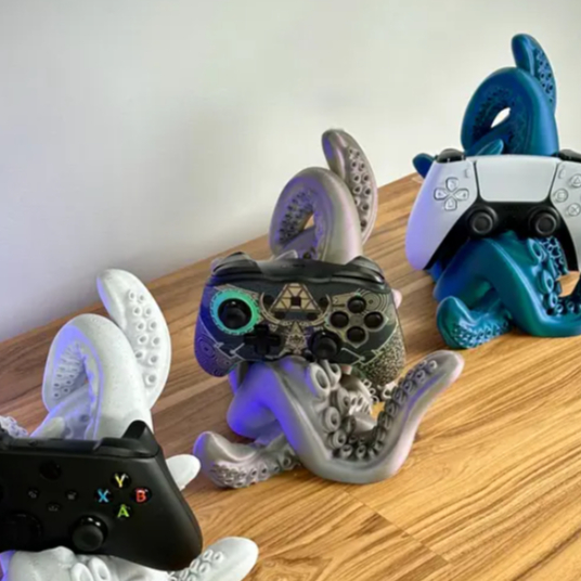 Suporte Para Controle Xbox Nintendo Switch Playstation 5 Estilo Tentáculos