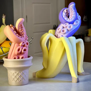 Tentanana e Tentacone - Suportes Criativos para seu Setup Geek