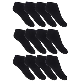 Kit de Meias Soquete Unissex 6 pares