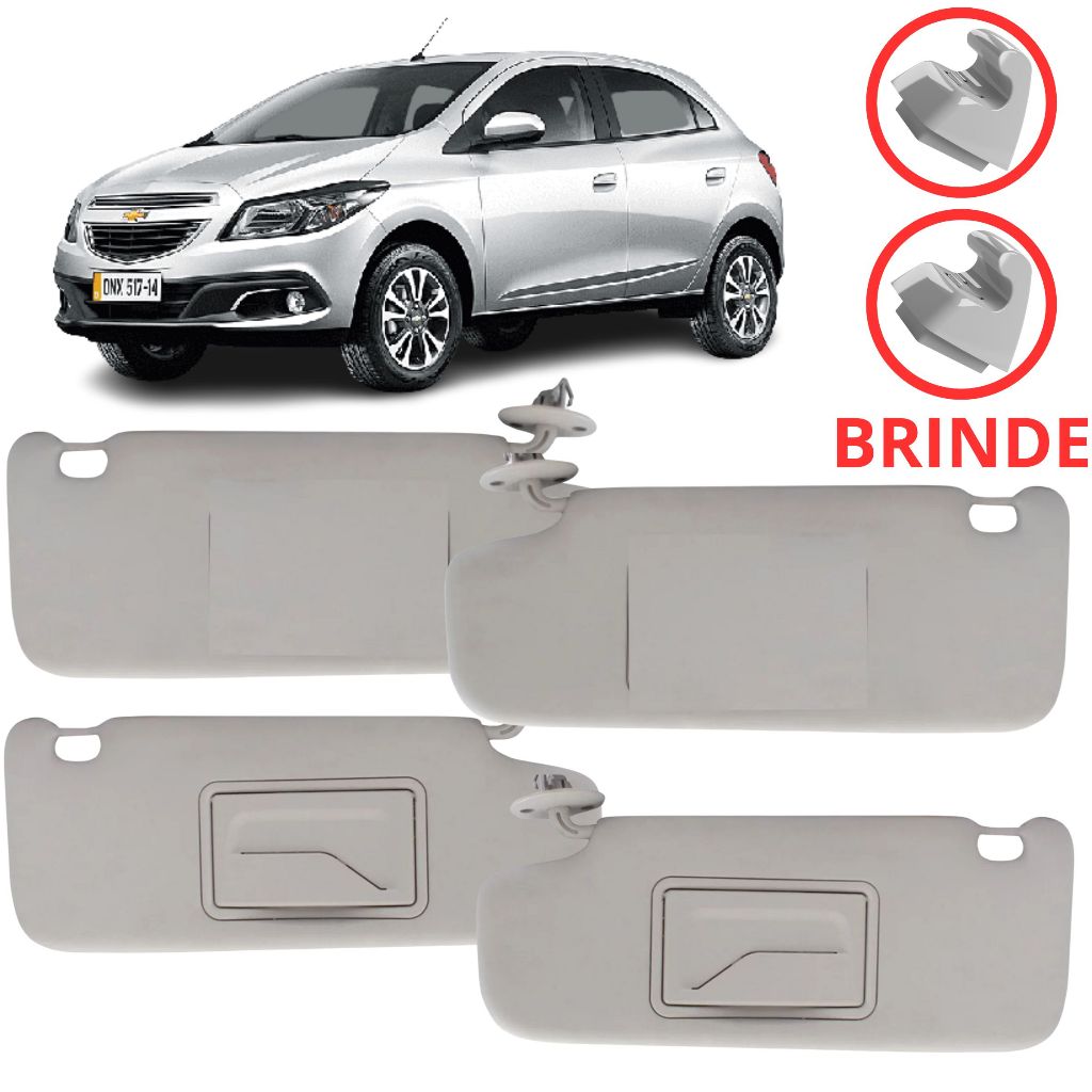 QUEBRA TAPA SOL ONIX 12/19 PRISMA 12/19 MONTANA 15/21 COBALT SPIN CINZA ...