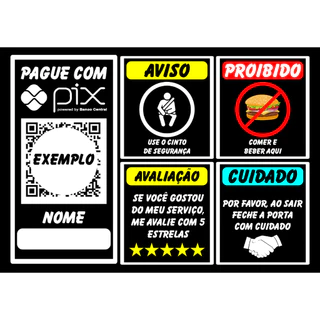 Placa Uber, 99, Taxi Aplicativo de transporte MDF 28x20