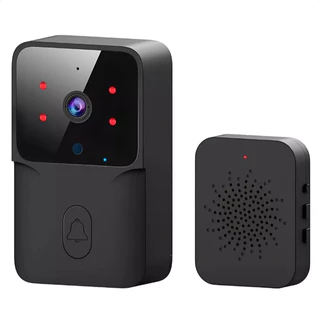 Interfone Campainha Wireless Inteligente Áudio Câmera Alexa