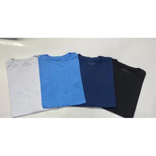 Kit 4 Camisa Masculina Básica De algodão lisa