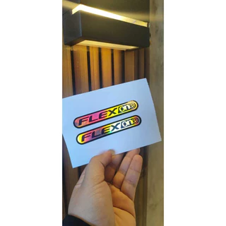 kit par de adesivo holográfico flexone em Oferta na Shopee