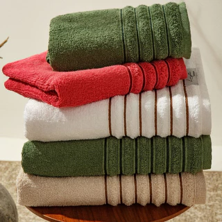 Kit 2 Toalhas de Banho Felpuda Grossa Grande 75 x 130 cm Orfeu 100% Algodão
