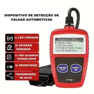 Scanner Automotivo Leitor De Codigos Falhas e Diagnostico de carros Obd2