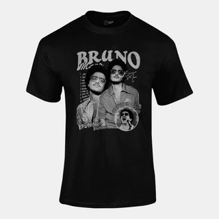 Camiseta Unissex 100% Algodão - Bruno Mars Bruninho - T-Shirt Confortável e Durável - Camisa Casual e Esportiva - Estampa de Alta Qualidade - Moda Versátil e Estilosa - Tamanhos P, M, G, GG, XG