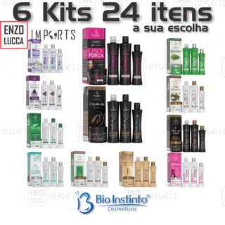 Caixa 6 Kits Capilares variados - Bio Instinto