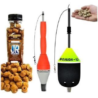 Kit Boia Cevadeira 55g E Torpedo 55g+raçao Furada 120g Pesca