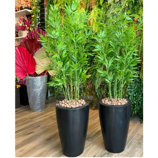 Bambu da Sorte Artificial Permanente Toque real 1 Galho --1M CY4899
