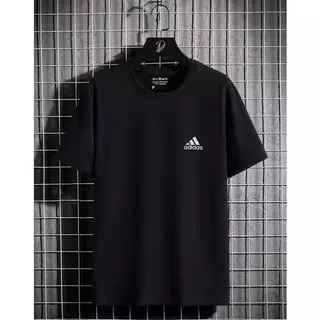 Camisetas masculina Logotipo AD2 Refletivo Premium 100% Algodão Malha 30.1 penteado Super moda unisex