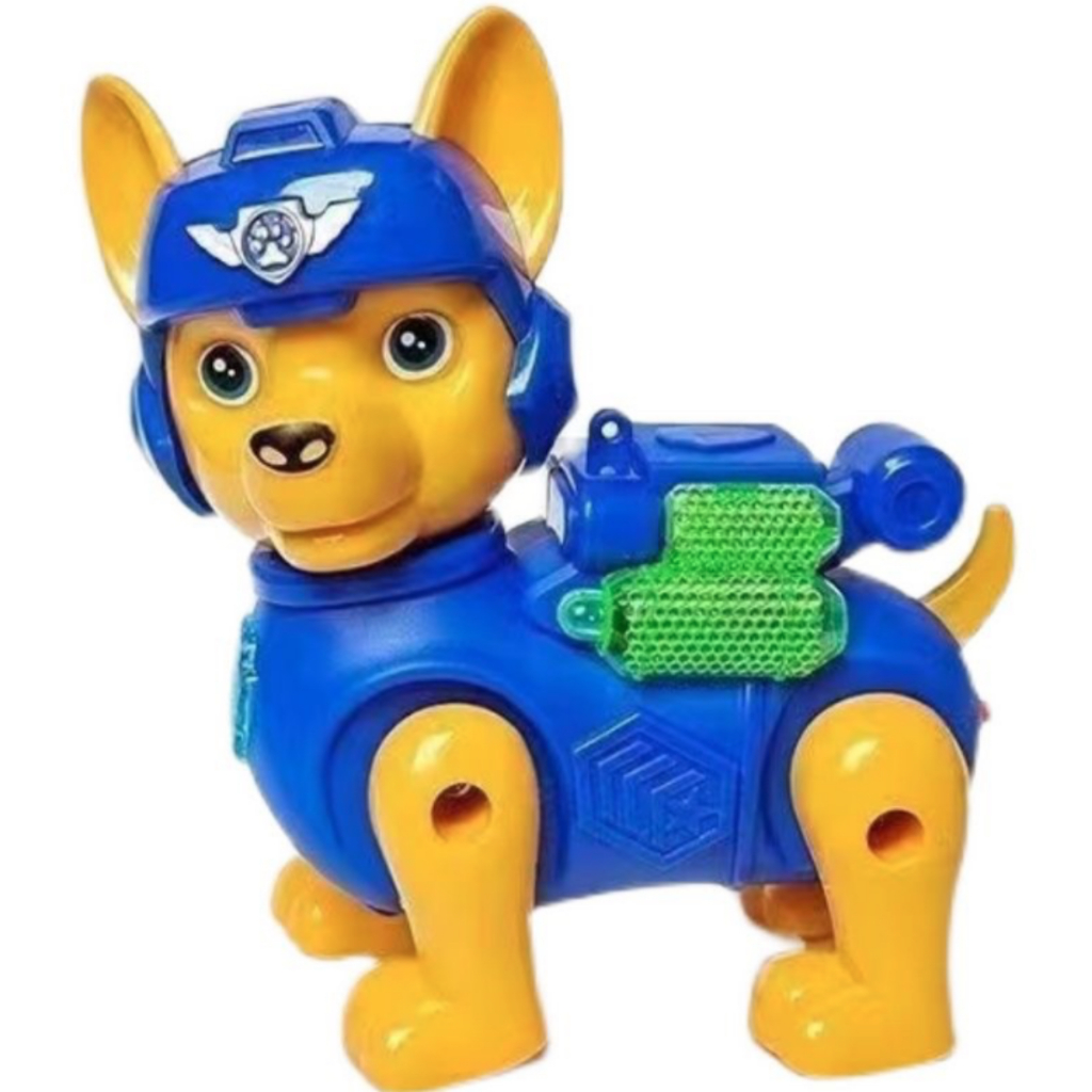 Cachorro Patrulha Canina Robô Brinquedo Com Luzes Led Som | Shopee Brasil