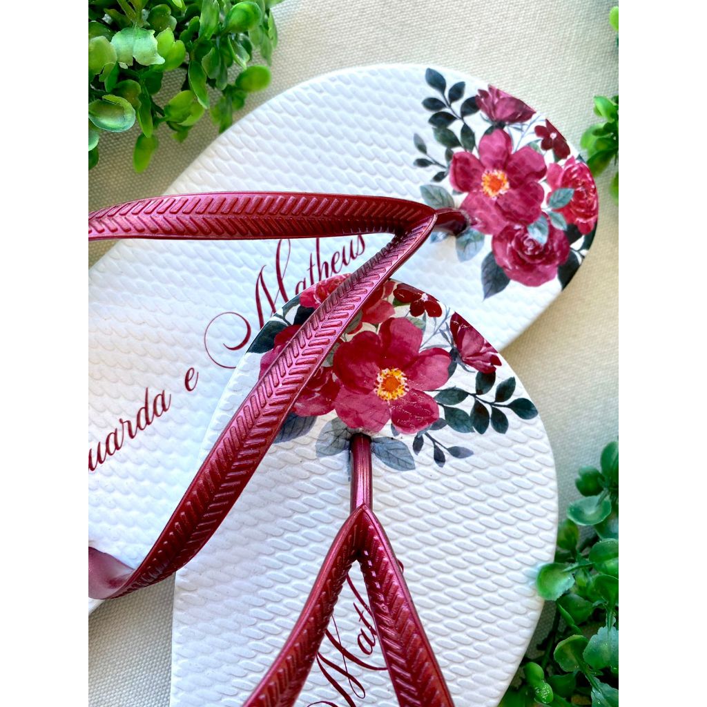 Chinelos Personalizados - 20 pares