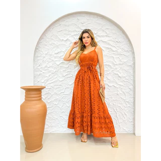 Vestido Flavia Indiano em detalhes
