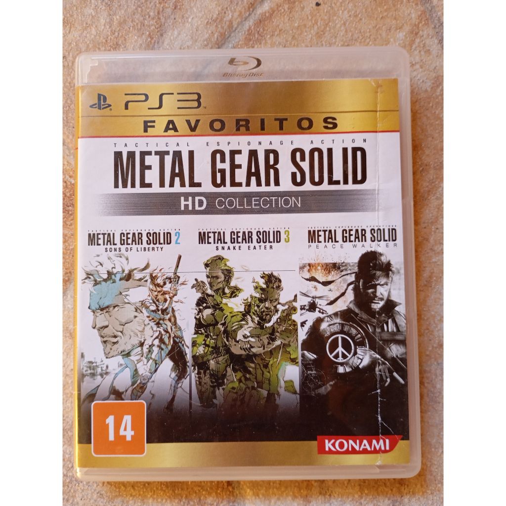 Metal Gear Solid Hd Collection Ps3 Original favoritos