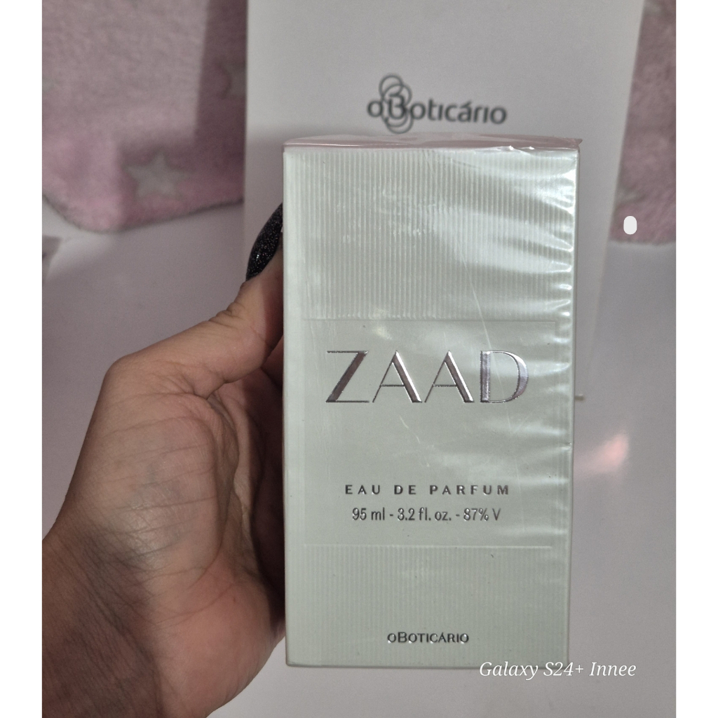 Zaad Eau de Parfum 95ml O Boticário Lacrado