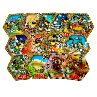 Tazo Máquina Do Tempo Elma Chips Original - 4 Unidades
