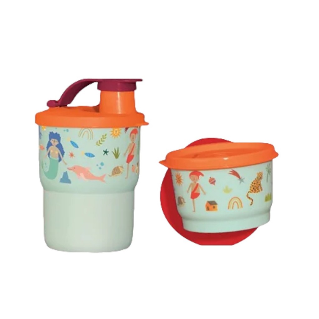 Kit Infantil Tupperware Lancheira | Shopee Brasil