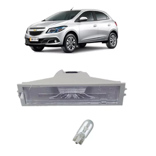 Lanterna De Placa Com Lampada Para Prisma E Onix De 2013 A 2019 Gm 13526495