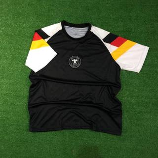 Camisas de Time da Alemanha Black Retro
