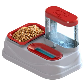 Comedouro e Bebedouro Pelos Curtos e Longos Para Cães e Gatos Solution MMAPET Promoção Envio Imediato