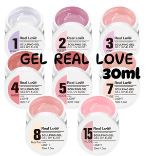 Sculpting Gel 30ml Gel de Modelagem para Unhas - Real Love