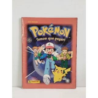 Álbum Pokémon 1999, Panini Raro (ótimo estado) com poster