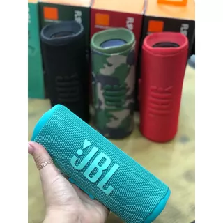 Caixa De Som Jbl Flip 6 Portátil Bluetooth À Prova D'água Cor Preto