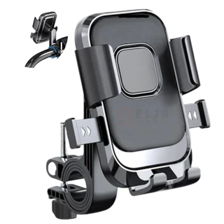 Suporte Celular Moto GPS articulado Trava Automática Anti Queda Motoboy