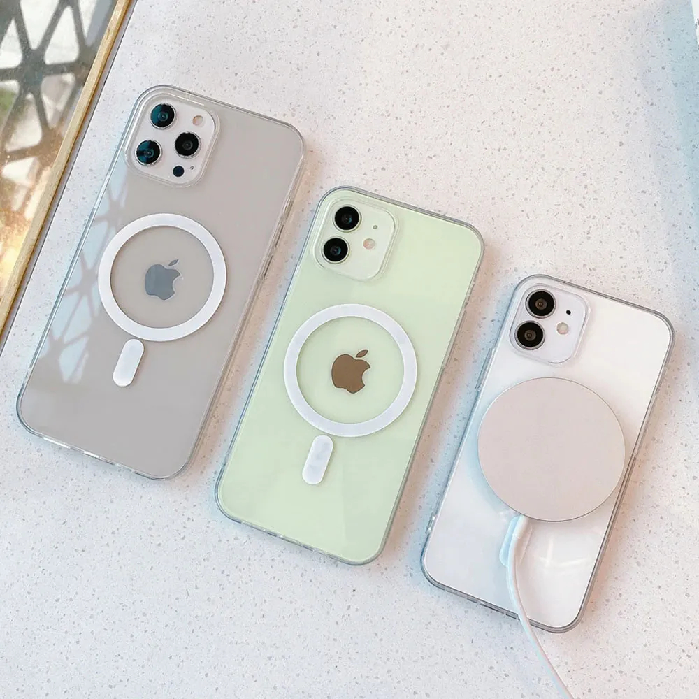 CAPINHA CLEAR CASE MAGSAFE / MAGNETIC