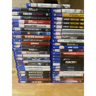 Jogos Originais Mídia Física Playstation 4 - Jogos PS4 CD Físico - TESTADOS