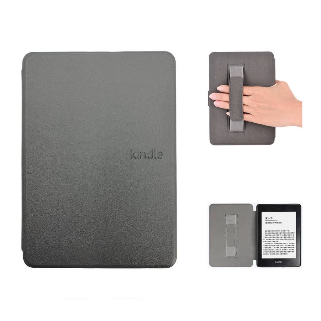 Capa Couro Magnética C/ Alça Kindle Paperwhite Signature Edition