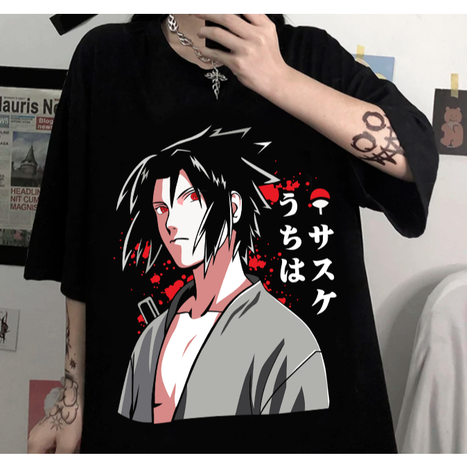 T-Shirt Sasuke Marque Maudite - Manga Imperial