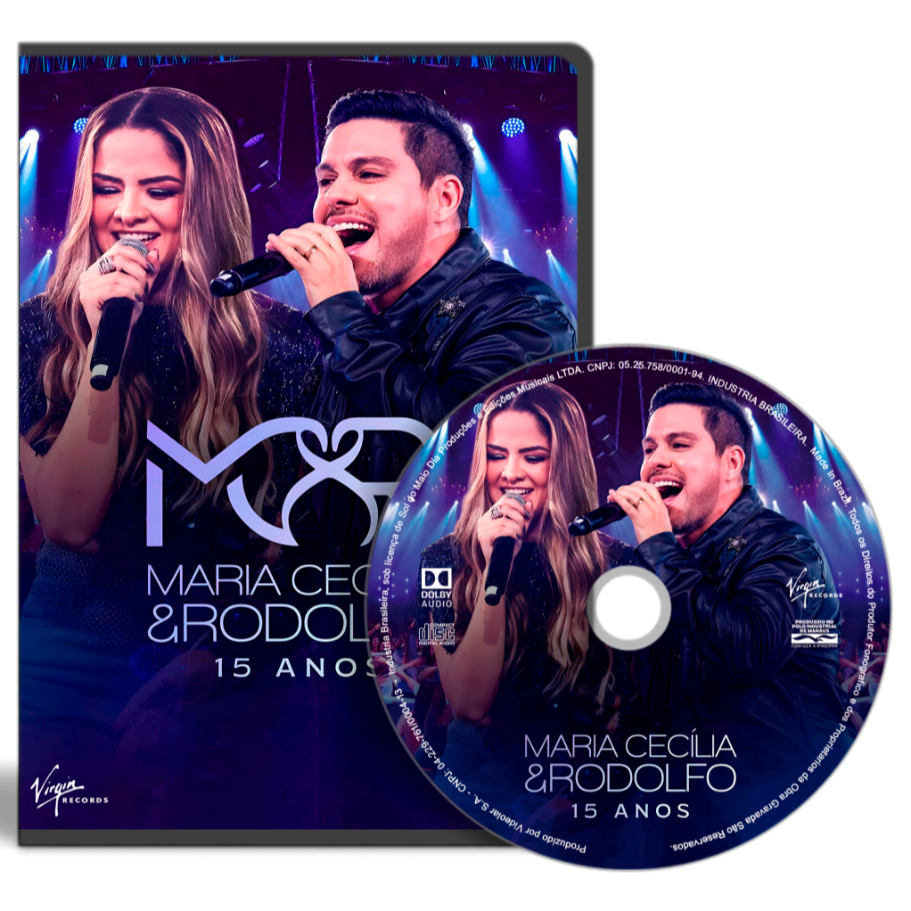 DVD - Maria Cecilia e Rodolfo 15 Anos DELUXE (2024) (Completo) | Shopee  Brasil