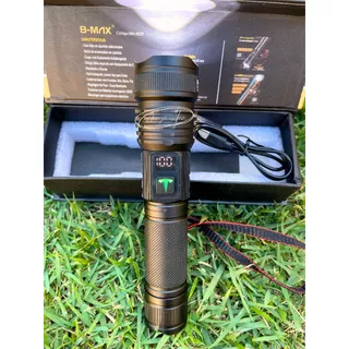 Lanterna Laser SUPER POTENTE 2km Recarregável B-max Caça javali Sitio Edc Fazenda