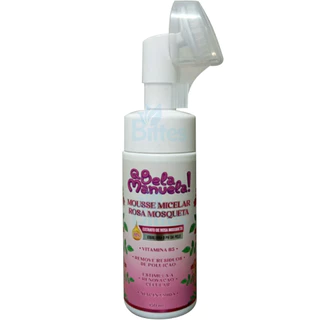 Mousse Micelar Q Bela Manuela Rosa Mosqueta Limpeza Facial