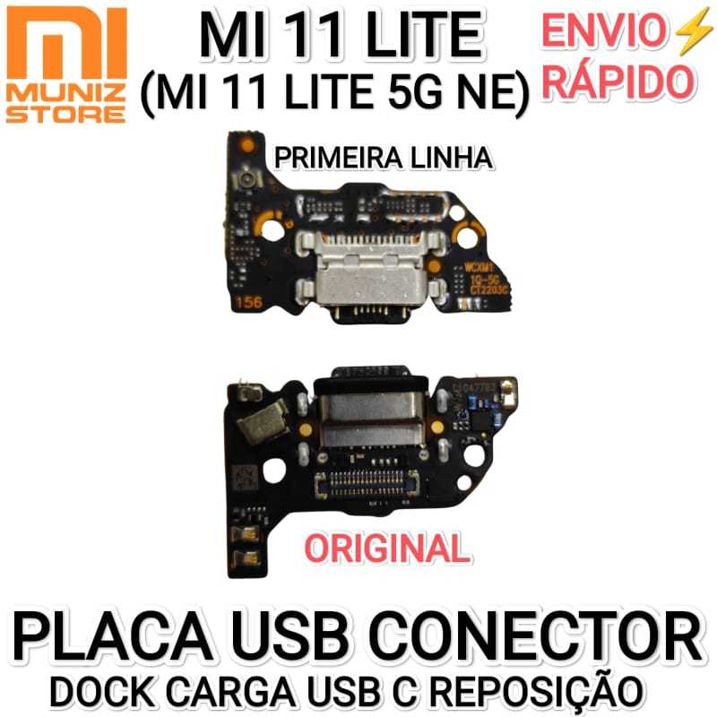 Connecteur (nappe) Pour Xiaomi Mi 11 Lite 4G/5G - Charge, Micro, Antenne - Neuf