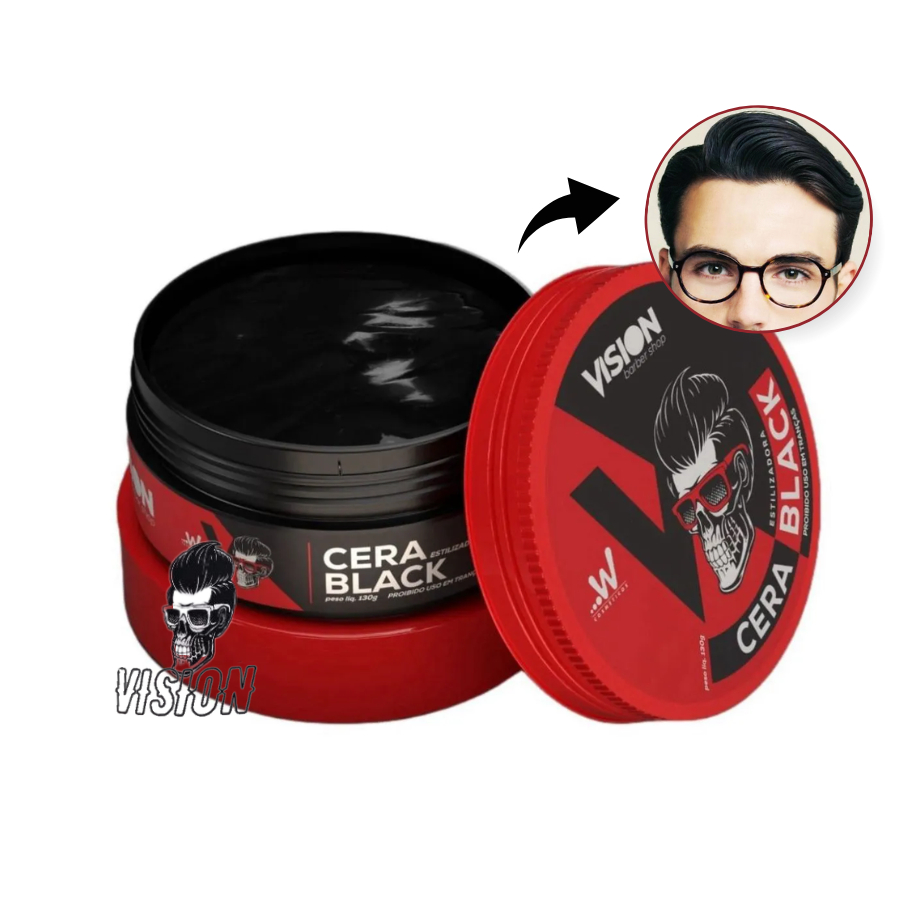 Cera Estilizadora Black (Pigmentada) Vision 130g