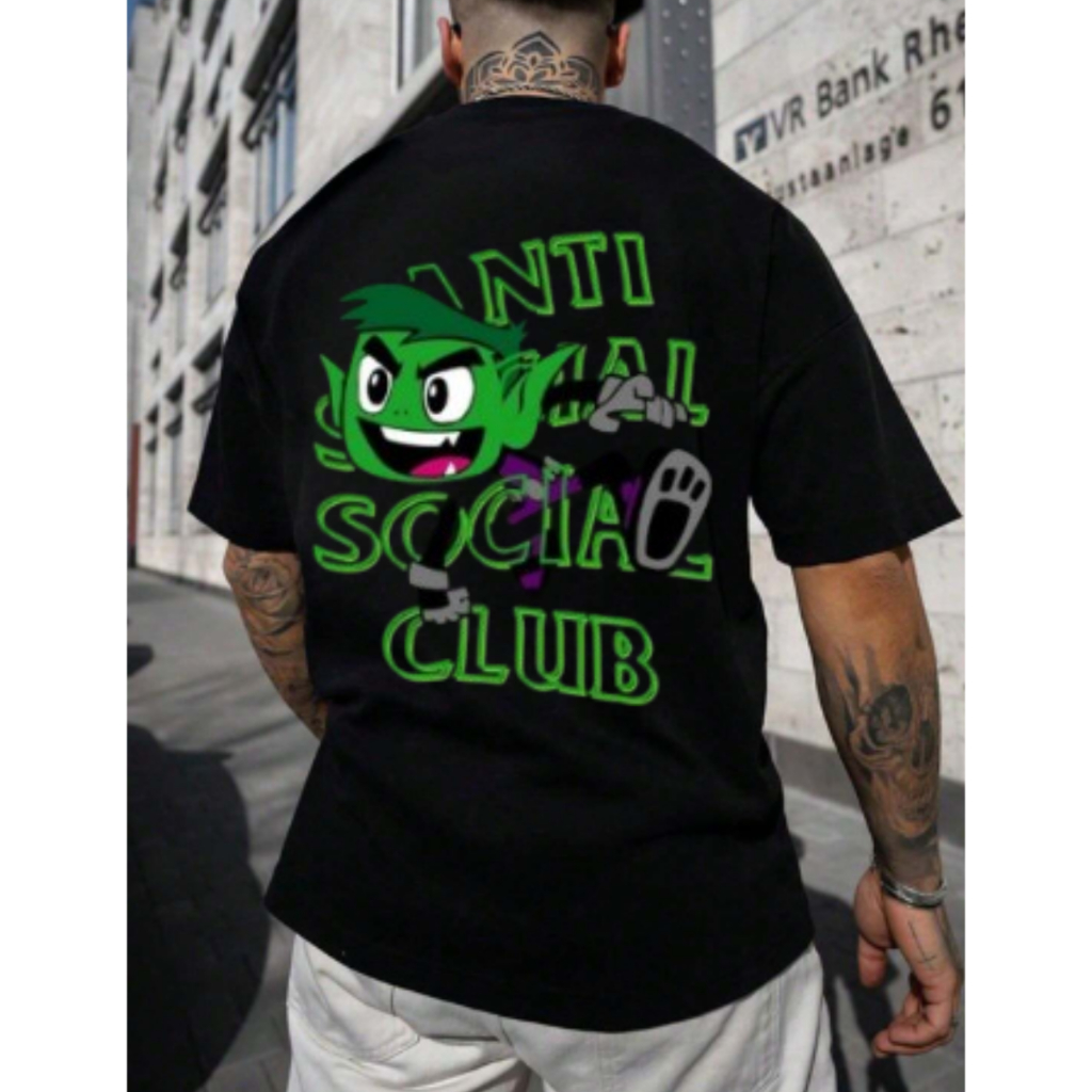 Camiseta Unissex Oversized Streetwear