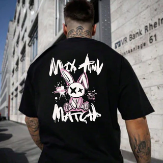 Camiseta Oversized Streetwear Unissex
