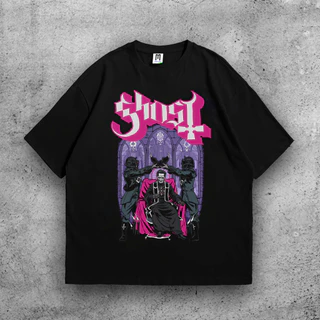 Camiseta T-shirt Algodão Unissex Ghost Banda Rock