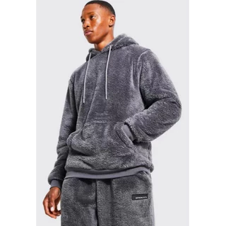 blusa fechado masculino pelinho com capuz bem quente bolso no2788