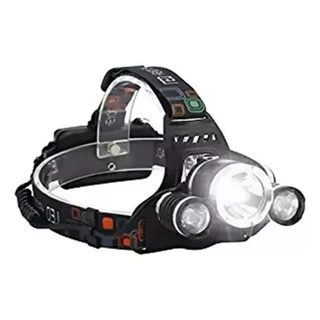 Lanterna De Cabeça com 3 Leds Profissional Led Ultra Potente
