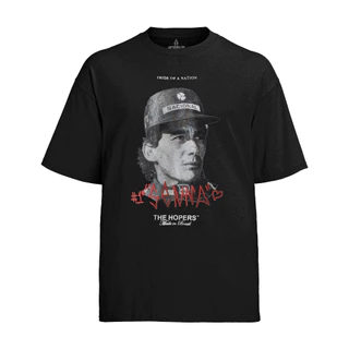 Camiseta Algodão Unissex Tshirt Ayrton Senna Made in Brasil
