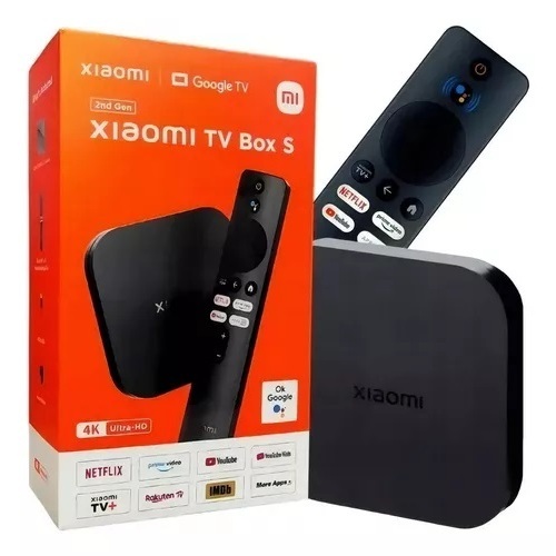 Xiaomi Mi Tv Box S 2ª Geração 4k 8gb Lacrado Original Envio Imediato