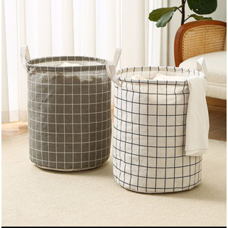 CESTO PROVA D'ÁGUA P/ ROUPA ORGANIZADOR MULTIUSO DOBRAVEL SUJA BRINQUEDOS