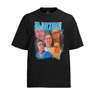 Camiseta Algodão Unissex Tshirt Alanzoka Azul
