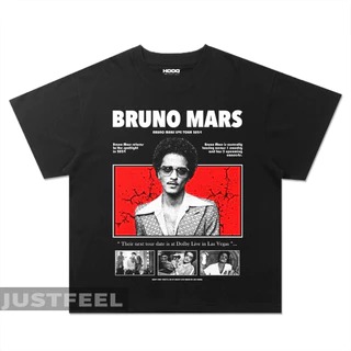Camiseta T-shirt Unissex Bruno Mars Tour