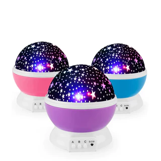 Luminária Abajur Projetor Estrela 360º Galaxy Abajur Star Master Varias Cores